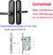 Multifunctioneel Slim Deurslot - Vingerafdruk, Wachtwoord, App & RFID