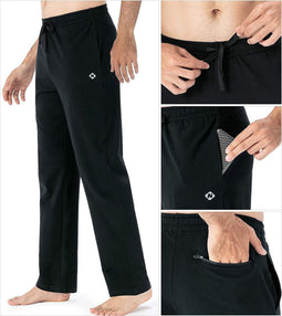 Multifunctionele Heren Joggingbroek - Katoen & Spandex, Maat L