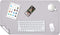Multifunctionele Office Bureau Pad - 90 x 43cm - Waterdichte Bureau Pad Protector - PU Lederen Dual-Sided Bureau Schrijfblok - voor Office/Home