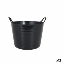 Multifunctionele plastic mand Dem Flexy 16 L Cirkelvormig (12 Stuks)