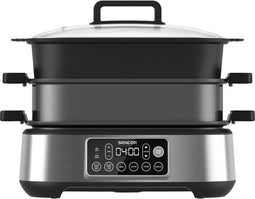 Multifunctionele slowcooker en grill - SENCOR - SPR 6300BK - 6 L - Zwart
