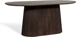 Multifurn - Eettafel 'Mokka' (230cm, Donkerbruin)