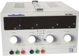 Multimetrix XA 3052 Labvoeding, regelbaar 0 - 30 V 0 mA - 5 A Aantal uitgangen: 2 x