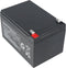 Multipower MP12-12B loodbatterij 12 volt 12Ah,