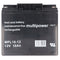 Multipower MPL18-12 12V 18Ah Long Life lead battery AGM lead gel battery