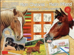 Multiprint Stempelset Paarden + 12 Stiften