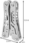 Multitool - Zakmes - 13 functies - Inclusief beschermhoes - Werken - Outdoor - Camping - Multitool zakmes
