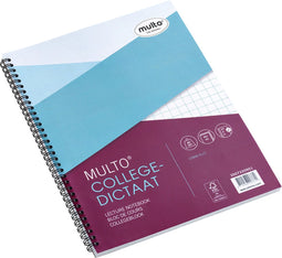 Multo collegeblok - A4 - 23-rrings - met ruit 10mm - schrijfblok - MU-3007320901
