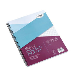 Multo - Collegedictaat multo a4 23-rings ruit 5mm 80vel | 10 stuks