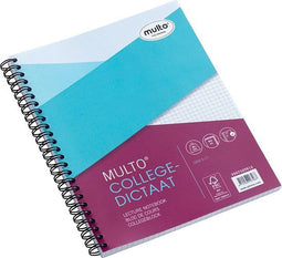 Multo collegedictaat ft 16 | 5 x 21 cm | geruit 5 mm | 17-gaats