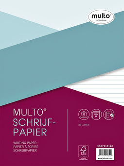 Multo - Interieur A4 23-rings lijn 100vel