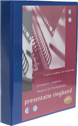 Multo presentatie ringband - A4 - 23-rings - O-mechaniek 32mm - blauw - MU-3007232032