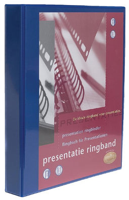 Multo - Presentatieringband multo a4 23-rings o-mech 32mm blauw | 10 stuks