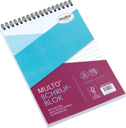 Multo spiraalblok - A5 - met lijn - kopspiraal - MU-3005100415