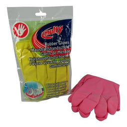 Multy - Huishoudhandschoen multy latex large assorti | Pak a 1 paar | 96 stuks