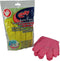 Multy - Huishoudhandschoenen maat S - Natuurlatex/Kantoen - Geel