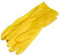 Multy Luxe Huishoudhandschoenen maat L - Natuurlatex met kantoenen vlokvoering - Anti slip - Rubberen handschoenen - Waterdicht - Natuurlijk latex - Maat L