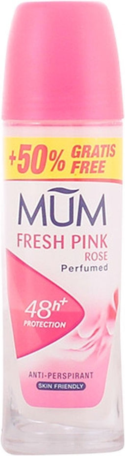 Mum Fresh Pink Rose Roll On Deodorant 50ml (+25ml gratis)