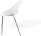 MUMFORD - Eetkamerstoel - Wit - Synthetisch materiaal