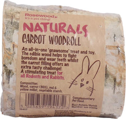 Rosewood naturals knaagrol - hout wortel - 8 x 7 x 7 cm