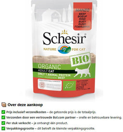 Schesir Kattenvoer Bio Rund 85 gr NL-BIO-01