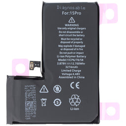 Apple iPhone 15 Pro - Accu - Li-Polymer 3274mAh 3.87V diagnosable