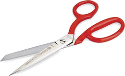Mundial Professionele Stofschaar 21 cm - RVS - Rood Gelakt met Microvertanding - 270-8SR - 8 Inch