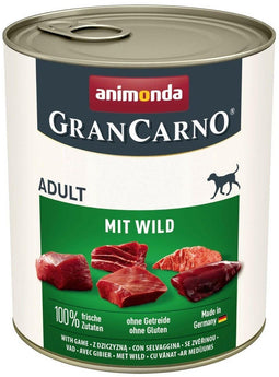 GranCarno Adult 6x800g - met wild