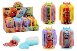 8 Crazy Hair Monsters - Putty - 4 varianten