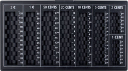 Muntinzetbak Pavo 330x183x20mm zwart