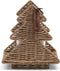Riviera Maison Rustic Rattan Lovely Trees Votive - Rattan Pitriet - Naturel - 15.0x12.5x17.0 cm