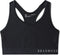Under Armour Mid Keyhole - Compression Sportbeha Dames - Extreme ondersteuning - Zwart - Maat L