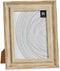 Fotolijsten Kristal Gouden Hout Bruin Plastic (21 x 2 x 26 cm) (6 Stuks)