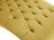 MURET - Chaise longue - Geel - Symmetrisch - Fluweel