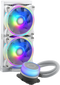 Cooler Master MasterLiquid ML240L - All-in-One Processor Koeler - 240mm Radiator met RGB Verlichting - Wit