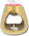 Scentchips® Triangel - Waxbrander - Geurbrander - Amberblokjes Brander - Oliebrander - Wax Melts Brander - Aromabrander - Ook Geschikt Voor Essentiële Oliën - Geurolie - Waxmelts - Goud