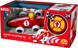 BRIO 30388 - Bestuurbare Raceauto - Stimuleert behendigheid - Rood