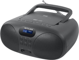Muse MD-208DB - Boombox met DAB+/FM-radio en CD-speler, zwart