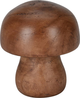 Mushroom 12X14 cm Brown
