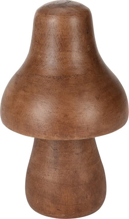 Mushroom 12X20 cm Brown