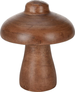 Mushroom 17X20 cm Bruin