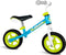 Skids Control - Loopfiets - Verstelbaar zadel en stuur - Lichtblauw Lichtgroen - 10 Inch
