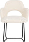 MUST Living Arm chair Vista,81x60x59 cm, bouclé natural