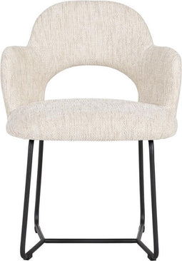 MUST Living Arm chair Vista,81x60x59 cm, polaris natural