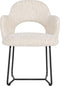 MUST Living Arm chair Vista,81x60x59 cm, polaris natural