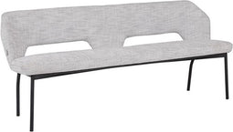 MUST Living Bench Bloom 190,86x190x57 cm, polaris light grey