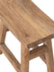 MUST Living Bench Shanghai,50x50x28 cm, recycled teakwood