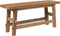 MUST Living Bench Tuscany,45x100x29 cm, rustic recycled teakwood, top 4 cm