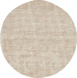 MUST Living Carpet La Belle round medium,Ø200 cm, beige, 100% viscose