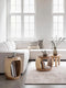 MUST Living Coffee table Plato,38xØ50 cm, suar wood